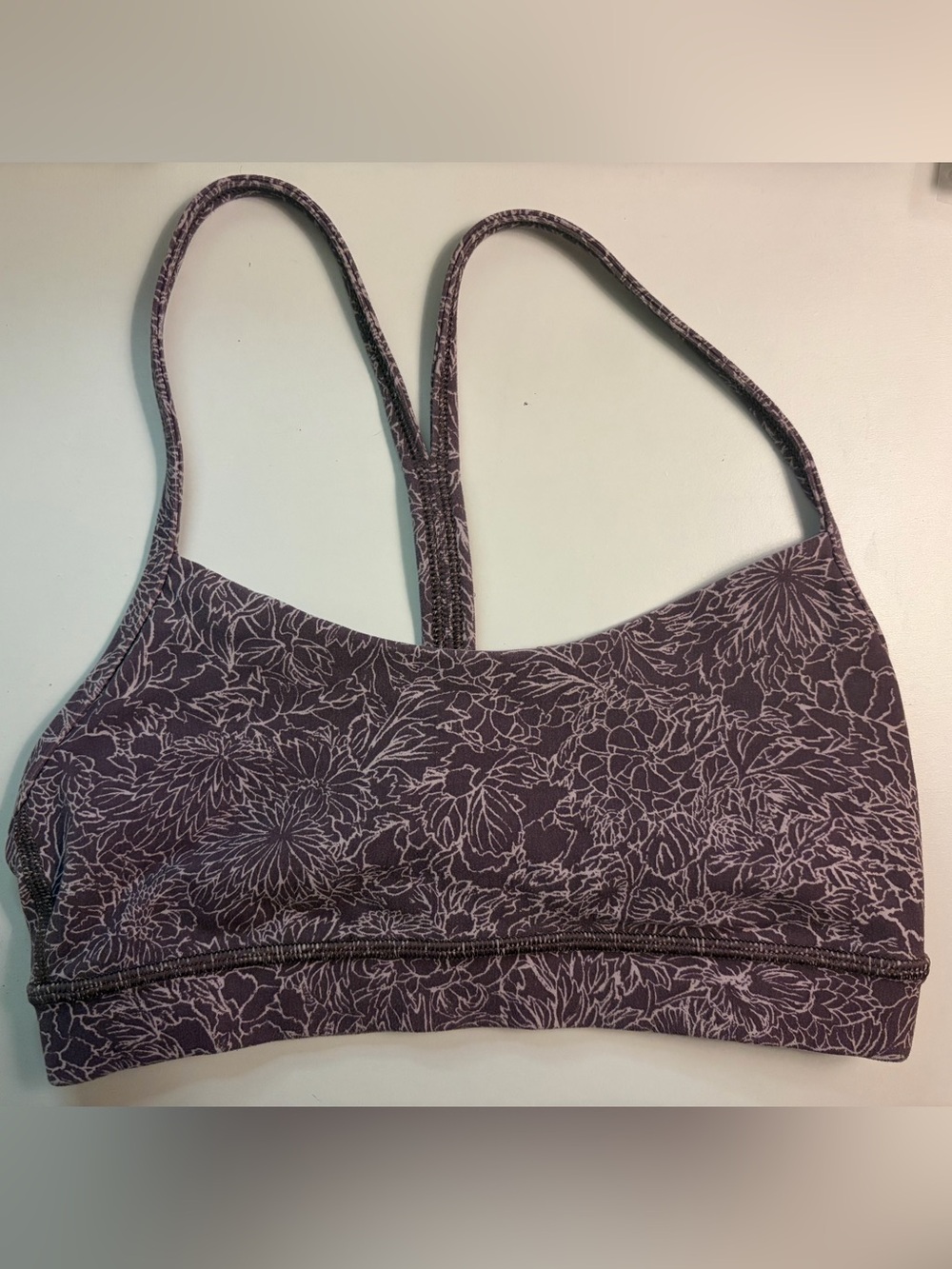 Lulu Floral sports bra